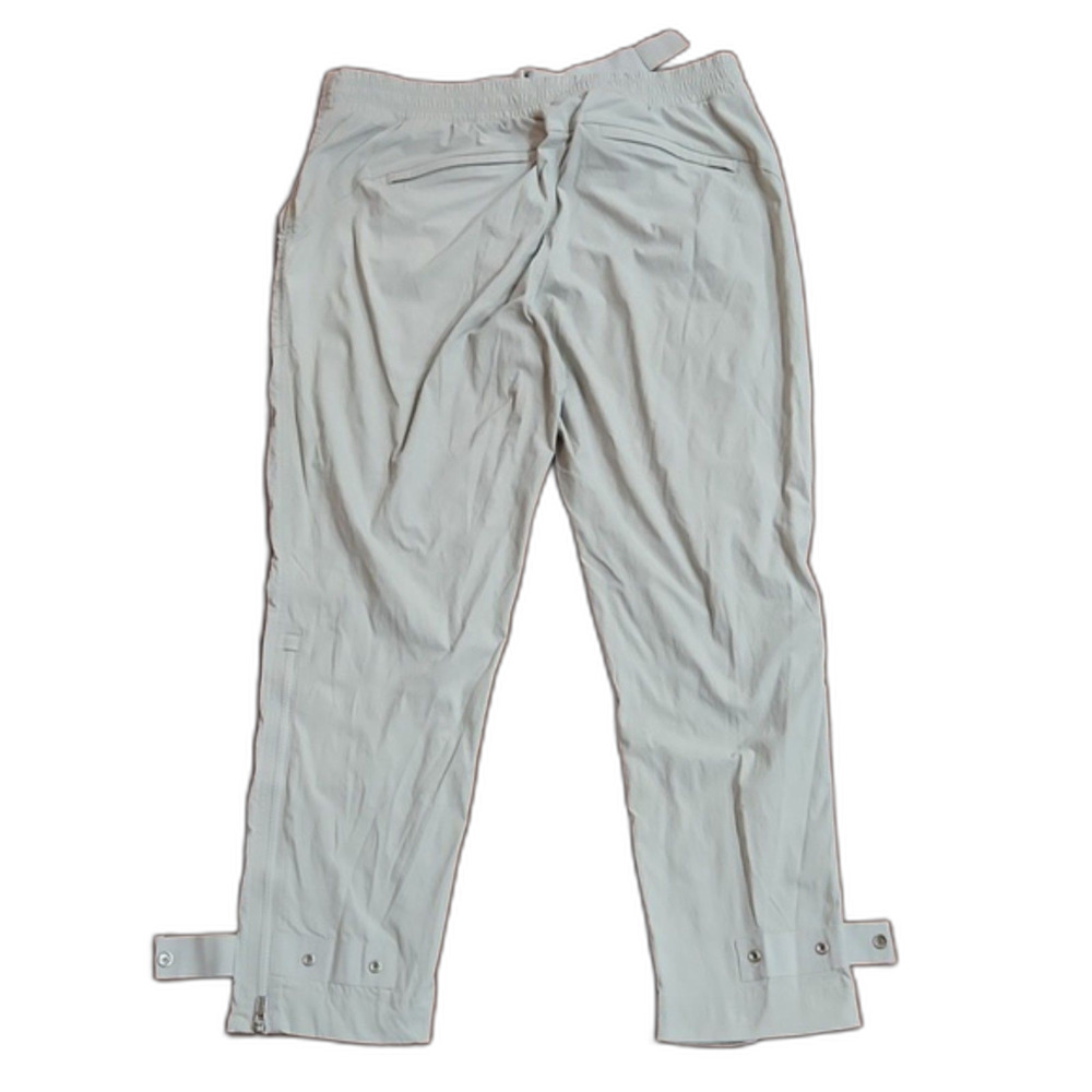 Athleta Trekkie Belted Pant, Birch Grey, Size 16 Regular - Picture 6 of 12